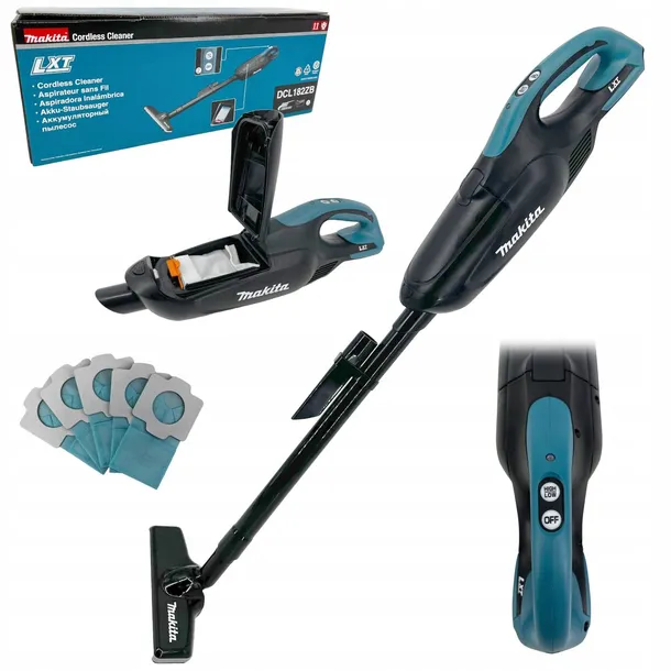 Odkurzacz pionowy bezprzewodowy AKUMULATOROWY 18V MAKITA DCL182ZB BODY