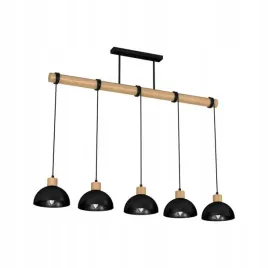 milagro-lampa-wiszaca-erik-black-wood-5xe27-lampy-wiszace