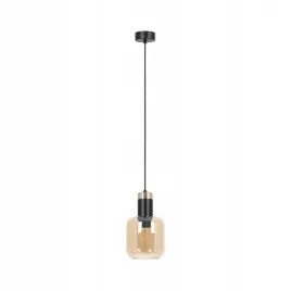 lampa-wiszaca-doka-k-5265-czarny-zloty-bursztynowy-klasyczna-stylowa