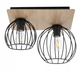 sigma-cyber-2-prostokat-dab-czarny-plafon-stal-lakierowana-czarny-2-x-e27