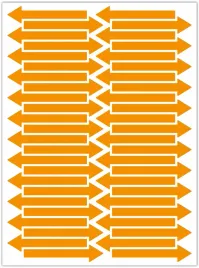 naklejki-strzalki-92x20mm-48-szt-pomaranczowe