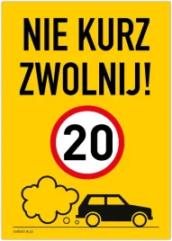 nie-kurz-zwolnij-tabliczka-297x420mm-20km