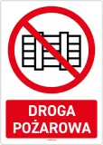 droga-pozarowa-tabliczka-a3