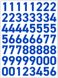 naklejki-cyferki-wysokosc-35cm-niebieskie