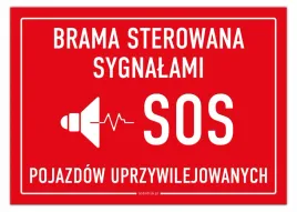 brama-sterowana-sygnalami-pojazdow-uprzywilejowanych-sos-tabliczka-a4