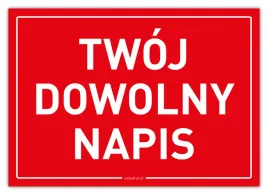 twoj-dowolny-napis-tabliczka-personalizowana-czerwona-a2-v3