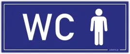wc-dla-mezczyzn-tabliczka-pcw-granatowa-25x10cm