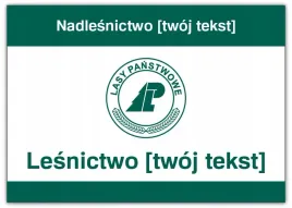nadlesnictwo-tabliczka-twoj-tekst-a4