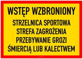 strzelnica-sportowa-wstep-wzbroniony-tabliczka