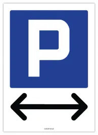 parking-strzalki-lewo-prawo-tabliczka-pcw