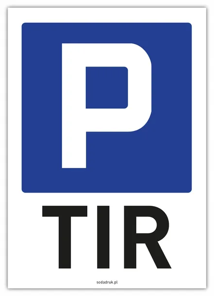 parking-tir-tabliczka-pcw