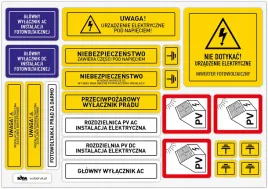 naklejki-ostrzegawcze-fotowoltaika-zestaw-naklejek