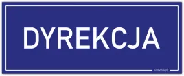 dyrekcja-tabliczka-pcw-granatowa-25x10cm