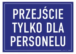 przejscie-tylko-dla-personelu-tabliczka-a5-148x21cm
