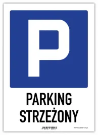 parking-strzezony-tabliczka-pcw