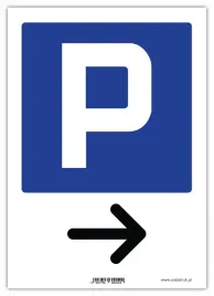 parking-strzalka-w-prawo-tabliczka-pcw