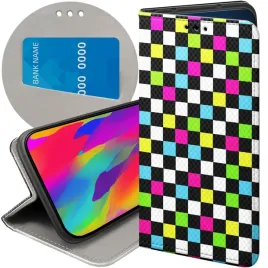 etui-z-klapka-do-xiaomi-poco-x7-pro-5g-wzory-kratka-kratki-krata-futeral