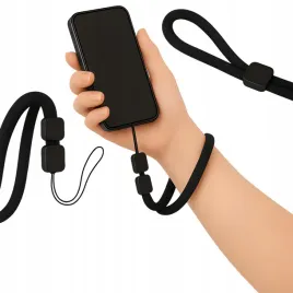 smycz-do-telefonu-uchwyt-zawieszka-na-nadgarstek-czarna-uniwersalna-22cm