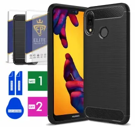 etui-na-telefon-huawei-p20-lite-carbon-pancerne-szklo-oryginalne