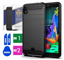 etui-na-telefon-lg-k20-carbon-pancerne-szklo-oryginalne
