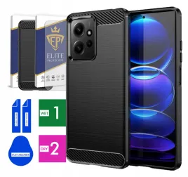 etui-na-telefon-xiaomi-redmi-note-12-4g-carbon-pancerne-szklo-oryginalne