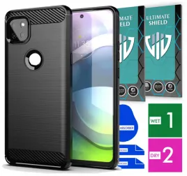 etui-na-telefon-oppo-a15-a15s-carbon-pancerne-szklo-ochronne