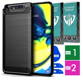 etui-na-telefon-samsung-galaxy-a80-carbon-pancerne-szklo-ochronne