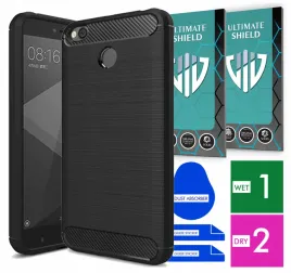 etui-na-telefon-xiaomi-redmi-4a-carbon-pancerne-szklo-ochronne
