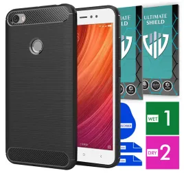 etui-na-telefon-xiaomi-redmi-note-5a-carbon-pancerne-szklo-ochronne