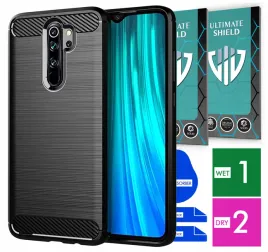 etui-na-telefon-xiaomi-redmi-note-8-pro-carbon-pancerne-szklo-ochronne