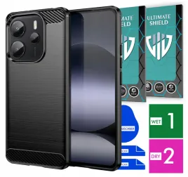 etui-na-telefon-xiaomi-redmi-note-14-4g-carbon-pancerne-szklo-ochronne