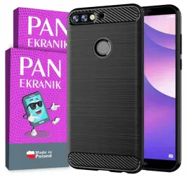 etui-na-telefon-huawei-y7-2018-carbon-wzmocnione-pancerne-szklo