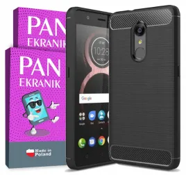 etui-na-telefon-lg-k8-2017-carbon-wzmocnione-pancerne-szklo