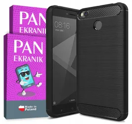 etui-na-telefon-xiaomi-redmi-4x-carbon-wzmocnione-pancerne-szklo