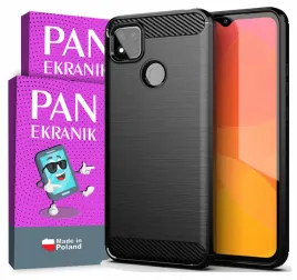 etui-na-telefon-xiaomi-redmi-9c-carbon-wzmocnione-pancerne-szklo