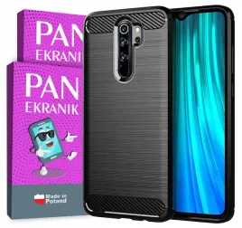 etui-na-telefon-xiaomi-redmi-note-8-pro-carbon-wzmocnione-pancerne-szklo