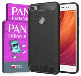 etui-na-telefon-xiaomi-redmi-note-5a-carbon-wzmocnione-pancerne-szklo
