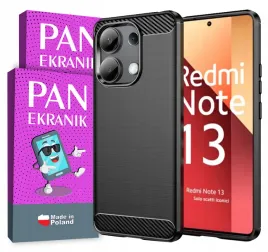 etui-na-telefon-xiaomi-redmi-note-13-4g-carbon-wzmocnione-pancerne-szklo