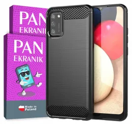 etui-na-telefon-samsung-galaxy-a02s-carbon-wzmocnione-pancerne-szklo