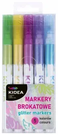 markery-brokatowe-5-kolorow-kidea