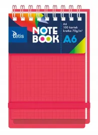 kolonotatnik-a6-okladka-pp-kolor-czerony70g-m2-100-kartek