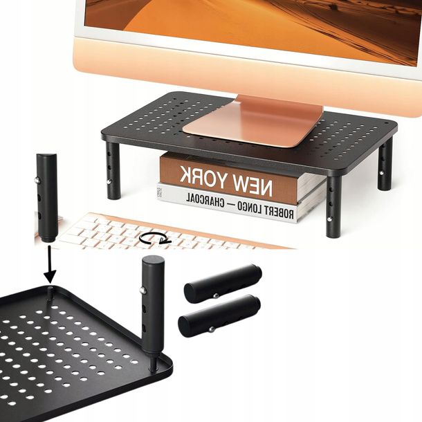 ﻿GEMBIRD PÓŁKA PODSTAWKA POD MONITOR DO LAPTOPA DRUKARKI ERGONOMICZNA BHP