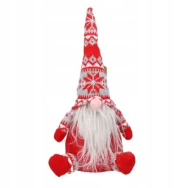 skrzat-gnom-skandynawski-czerwony-30-cm-krasnal-swieta-dekoracja