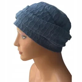 ciepla-czapka-na-zime-turban-aurora-z-opaska-niebieska-podszewka-z-bambusa
