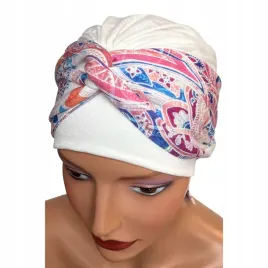 turban-damski-wiosenny-lena-ecru-421-chusta-miekka-takze-po-chemioterapii