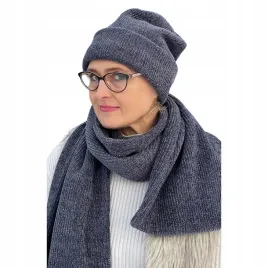 komplet-damski-szary-ciepla-czapka-szal-beanie-chusta-zimowy-jesienny