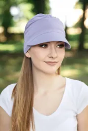 turban-jasmina-z-daszkiem-lila-czapka-marszczona-takze-po-chemioterapii