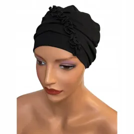 turban-kalina-z-bawelny-czarna-podwojna-czapka-takze-po-chemioterapii