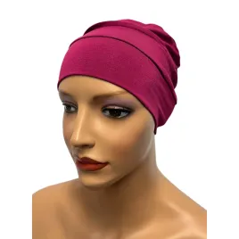 czapka-celestyna-fuksja-prosty-turban-sportowy-takze-po-chemioterapii