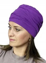 turban-iryda-bambus-fiolet-czapka-udrapowana-takze-po-chemioterapii